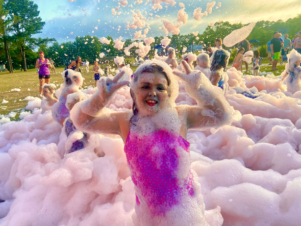 Gender Reveal Foam Party